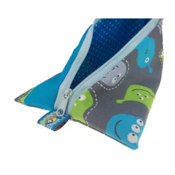 Federmäppchen Monster mit Namen personalisiert Mäppchen Schulmäppchen Schlamperle Brillenetui Schlampermäppchen