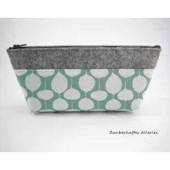 Federmäppchen Mäppchen Tropfen mint