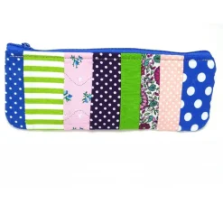 Federmäppchen Patchwork Stil Stifteetui bunt Universaltäschchen Schulanfang Kosmetiktasche, by BuntMixxDESIGN