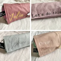 Federmäppchen personalisiert für Uni/ Studium/ Schule, Stiftemäppchen rosa Mädchen, Federtasche, Stiftetasche, Stifterol