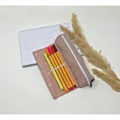 Federmäppchen personalisiert für Uni/ Studium/ Schule, Stiftemäppchen rosa Mädchen, Federtasche, Stiftetasche, Stifterol