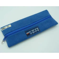 Federmäppchen, Schlampermäppchen, Stiftetasche aus Jeansstoff mit maritimem Motiven