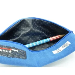 Federmäppchen, Schlampermäppchen, Stiftetasche aus Jeansstoff