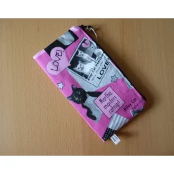 Federmäppchen, Schlampermäppchen, Stiftetasche Katzen mit Gummiband