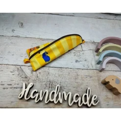 Federmäppchen Sendung mit der Maus gelb– Mäppchen & Stiftetasche in 2 Größen aus Softshe