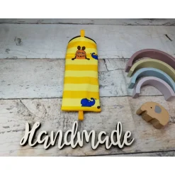 Federmäppchen Sendung mit der Maus gelb– Mäppchen & Stiftetasche in 2 Größen aus Softshe