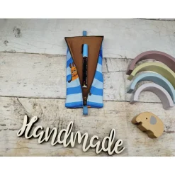 Federmäppchen Sendung mit der Maus blau – Mäppchen & Stiftetasche in 2 Größen aus Softshell