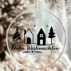 Fensterbild Weihnachtsdekoration Sticker Aufkleber 2 Farben 3 Größen auch in XXL Deko