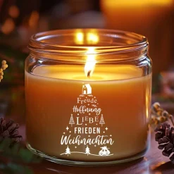 Fensterdeko WeihnachtsfriedenTannenbaum Schriftzug Fensterbild Weihnachtsdekoration 2 Farben 3 Grö&sz