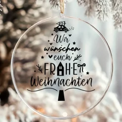Fensterdeko Weihnachtswünsche Tannenbaum Schriftzug Fensterbild Weihnachtsdekoration 2 Farben 3 Grö&sz
