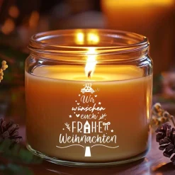 Fensterdeko Weihnachtswünsche Tannenbaum Schriftzug Fensterbild Weihnachtsdekoration 2 Farben 3 Grö&sz