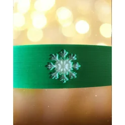 Festliche 2-stufige Etagère – Weihnachts-Dessertständer | 3D-Druck ABS, Zerlegbar