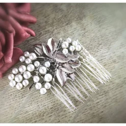 festlicher Haarkamm, Braut, Haarschmuck  Hochzeit,  Brautkamm