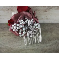 festlicher Haarkamm, Braut, Haarschmuck  Hochzeit,  Brautkamm