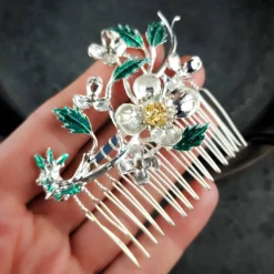 festlicher Haarkamm, Braut, Haarschmuck  Hochzeit