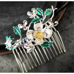 festlicher Haarkamm, Braut, Haarschmuck  Hochzeit