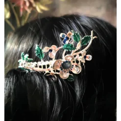 festlicher Haarkamm, Braut, Haarschmuck  Hochzeit