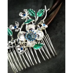 festlicher Haarkamm, Braut, Haarschmuck  Hochzeit