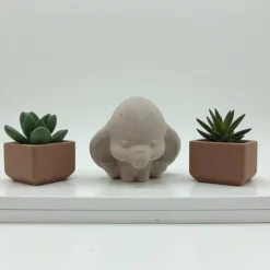 Figur kleiner Elefant aus Beton Geschenk Wohndeko Dekoration Betondesign