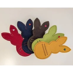 Filz Osterhase Wunscherfüller Geldgeschenk Osterdekoration Kuststoffröhrchen