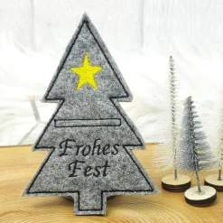 Filz Tannenbaum als Geldgeschenk | Gutschein Verpackung | Wunscherfüller | Mitbringsel