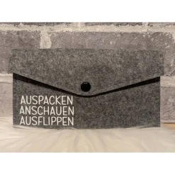 Filz-Geldgeschenk Umschlag – stilvolle Geschenkverpackung für Geld & Gutscheine – personalisierbar