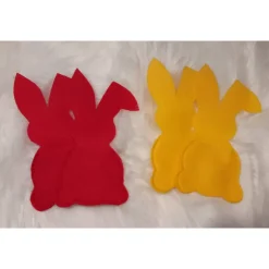 Filzhasen / Osterhasen mit Geschenkbauch