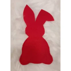 Filzhasen / Osterhasen mit Geschenkbauch