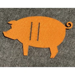 Filzschweinchen für Geld, Ticket, Gutschein