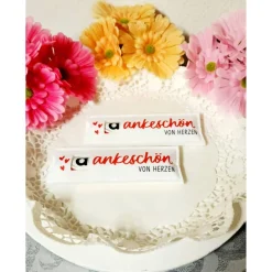 Filztasche mit Füllung, Danke, Ostern, Frühling, Osterhase, Mitbringsel, Mitgebsel, Geschenk, Ostergeschenk, Kleinigkeit