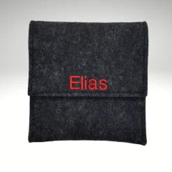 Filztäschchen NAME Rosenkranz personalisiert.  Farbwahl Rosenkranztasche