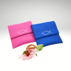 Filztäschchen Rosenkranz ICHTYS Fisch Filzetui Rosenkranztasche Farbwahl
