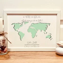 Firmung Geschenk personalisiert | Geldgeschenk zur Firmung | Andenken Firmungsgeschenk Bilderrahmen | Firmpatengeschenk