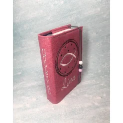 Fisch im Kreis Gotteslobhülle Gebetbuch Hülle Geschenk Kommunion Firmung Geschenkidee Gott Kirche religiös personalisier