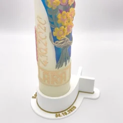 Fisch Kerzenständer für Kommunion, Konfirmation & Taufe in verschiedenen Größen