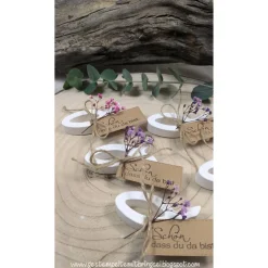 Fische Deko 5er Set Raysin Tischdekoration Konfirmation, Kommunion, Firmung, Jugendweihe, Taufe