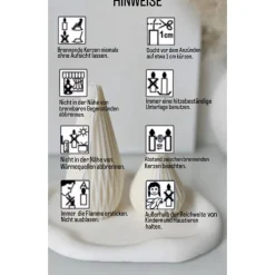 Fischkerze - Kerze Fisch - Dekoration für Kommunion - Taufe - Konfirmation Kerze weiß aus Sojawachs