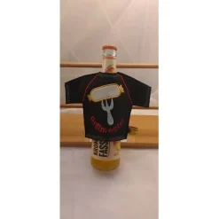 Flaschen Shirt Grillmeister– Personalisiertes Geschenk für Piccolos, Miniweinflaschen