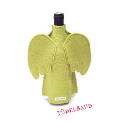 Flaschenengel Flaschenüberzug...grün...