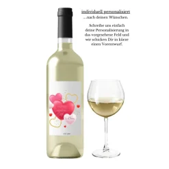 Flaschenetikett, selbstklebend, Personalisiertes Wein Flaschen Etikett Weihnachten, Christmas ,Selbstklebendes Weinetike