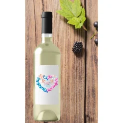 Flaschenetikett, selbstklebend, Personalisiertes Wein Flaschen Etikett Weihnachten, Christmas ,Selbstklebendes Weinetike