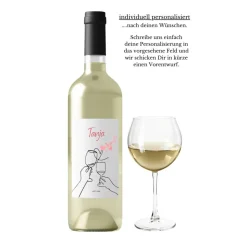 Flaschenetikett, selbstklebend, Personalisiertes Wein Flaschen Etikett Weihnachten, Christmas ,Selbstklebendes Weinetike