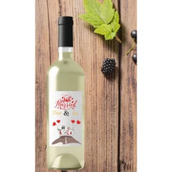 Flaschenetikett, selbstklebend, Personalisiertes Wein Flaschen Etikett Weihnachten, Christmas ,Selbstklebendes Weinetike