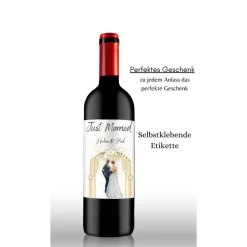 Flaschenetikett, selbstklebend, Personalisiertes Wein Flaschen Etikett Weihnachten, Christmas ,Selbstklebendes Weinetike