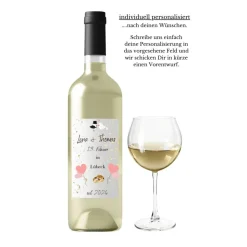 Flaschenetikett, selbstklebend, Personalisiertes Wein Flaschen Etikett Weihnachten, Christmas ,Selbstklebendes Weinetike