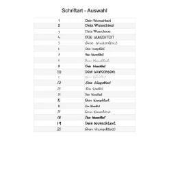 Flaschenöffner mit Wunschtext personalisierbar