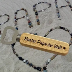 Flaschenöffner mit Wunschtext personalisierbar