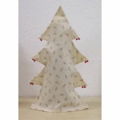 Flaschenhülle Tannenbaum in creme oder beige