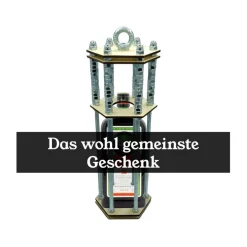 Flaschenkäfig – Originelles Männergeschenk & Geschenkverpackung für Flaschen