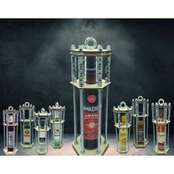 Flaschenkäfig DIY-Bausatz – Kleine Gemeinheit für großen Spaß! | Lustiges Geschenk für Freunde & Familie | Geburtstag